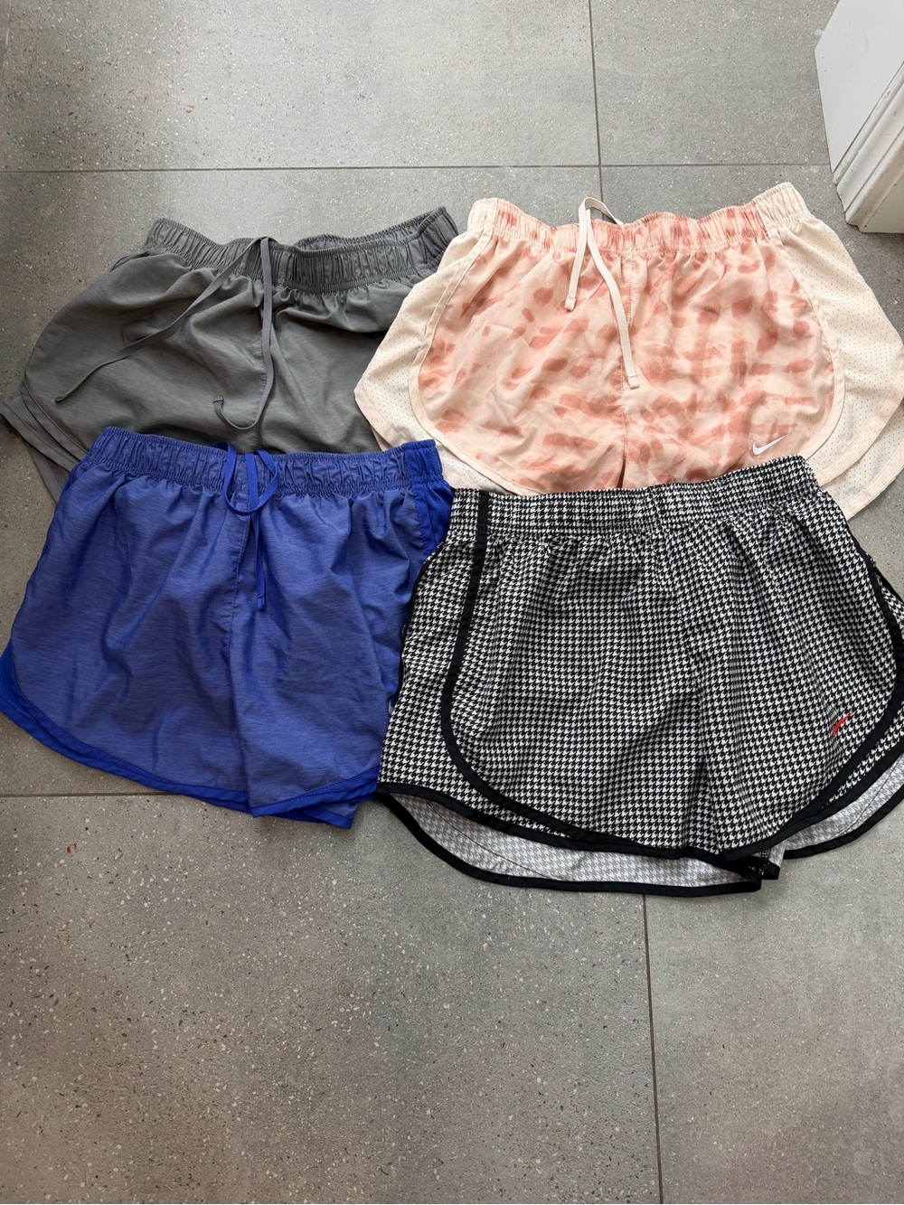 Bundle of 4 Nike DRI-FIT Running Shorts - Picture 1 of 13